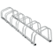 Bike Storage Rack Bicycle Floor Parking Stand For Home Garage Indoor Outdoor Adjustable Steel Organ 3