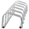 Bike Storage Rack Bicycle Floor Parking Stand For Home Garage Indoor Outdoor Adjustable Steel Organ 5