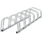 Bike Storage Rack Bicycle Floor Parking Stand For Home Garage Indoor Outdoor Adjustable Steel Organ 9