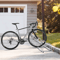 Bike Storage Rack Bicycle Floor Parking Stand For Home Garage Indoor Outdoor Adjustable Steel Organ 2