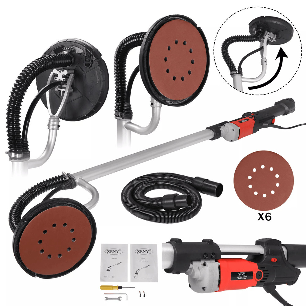 High Power Drywall Sander Variable Speed Electric Sander For Professional Wall  Ceiling Finishing 0
