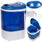 Portable Mini Washing Machine Compact 2in1 Washer Spinner Lightweight Single Bucket For Apartment 7
