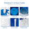 Portable Mini Washing Machine Compact 2in1 Washer Spinner Lightweight Single Bucket For Apartment 4