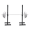 Adjustable Squat Rack Heavy Duty Barbell Dumbbell Bench Stand 4