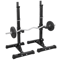 Adjustable Squat Rack Heavy Duty Barbell Dumbbell Bench Stand 3