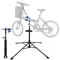Bike Repair Stand Adjustable Bicycle Maintenance Rack With Rotating Clamp Tool Tray 1