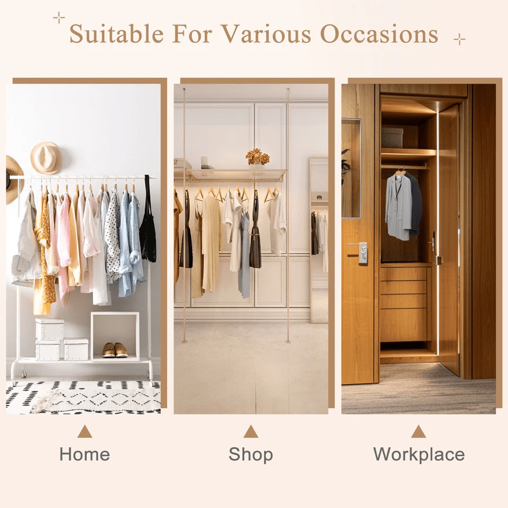 Premium Wooden Hangers NonSlip Coat  Clothes Hangers Swivel Hook Durable Natural Wood For Suits Jac 1