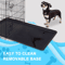 Metal Wire Dog Crate With Double Doors  Tray Foldable Pet Kennel For Medium Dogs 2