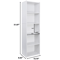 Modern Wood Cube Bookcase SpaceSaving Bookshelf Display Shelf For Home Or Office 3