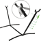 Heavy Duty Hammock Stand Adjustable Steel Frame With High Capacity  Carrying Case For IndoorOutdoor 2