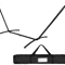 Heavy Duty Hammock Stand Adjustable Steel Frame With High Capacity  Carrying Case For IndoorOutdoor 1