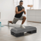 28 Aerobic Step Platform Trainer Adjustable Exercise Stepper With NonSlip Surface 3 Height Levels 7