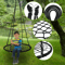 Extra Large Spider Web Saucer Swing Tree Swing Set With Adjustable Hanging Rope For Kids Backyard P 1