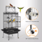 Large Bird Cage With Play Top Ideal For Parrots Finches Macaws And Cockatoos 1
