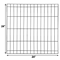 Dog Playpen Panels Foldable Exercise Pen Indoor Outdoor Pet Playpen Fence For Puppies Rabbits Ducks 16