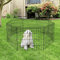 Dog Playpen Panels Foldable Exercise Pen Indoor Outdoor Pet Playpen Fence For Puppies Rabbits Ducks 1