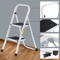Folding 2 Step Ladder With AntiSlip Wide Pedals Handgrip Lightweight Portable Step Stool 1