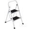 Folding 2 Step Ladder With AntiSlip Wide Pedals Handgrip Lightweight Portable Step Stool 0
