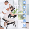 Portable Massage Chair Foldable Tattoo Therapy Chair With Thick Sponge Carry Bag 1
