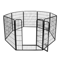 Metal Dog Playpen Pet Fence Portable Puppy Exercise Pen For Indoor Outdoor Use Foldable Panel Heav 6