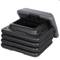 Adjustable Aerobic Stepper Exercise Workout Step Platform With Riser Grey HighDensity SlipResistant 13
