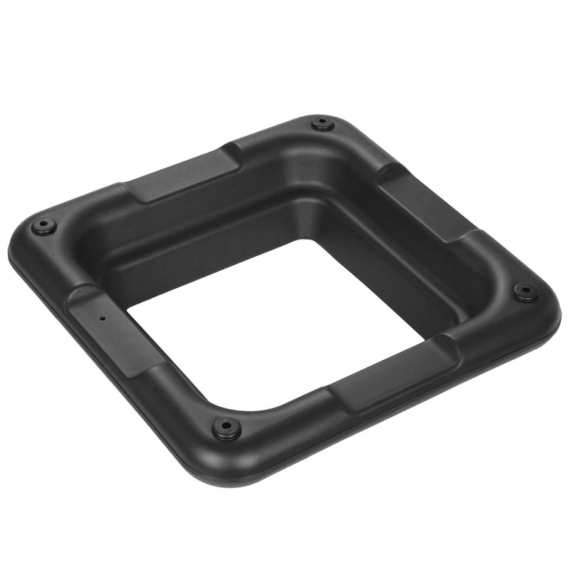 Adjustable Aerobic Stepper Exercise Workout Step Platform With Riser Grey HighDensity SlipResistant 16