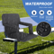 Portable Wide Stadium Seat With Reclining Back Cushion Bleachers Chair For Outdoor Sports Events 2