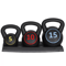 Kettlebell Set With Storage Rack Weights For Home Gym Strength Training FullBody Workouts 14