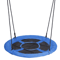 Blue Saucer Tree Swing Set For Kids Outdoor Flying Swing Seat With Hanging Ropes Adjustable Rope He 12