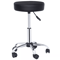 Hydraulic Rolling Stool Swivel Salon Chair Adjustable Height Black Office Tattoo Stool With Wheels 6