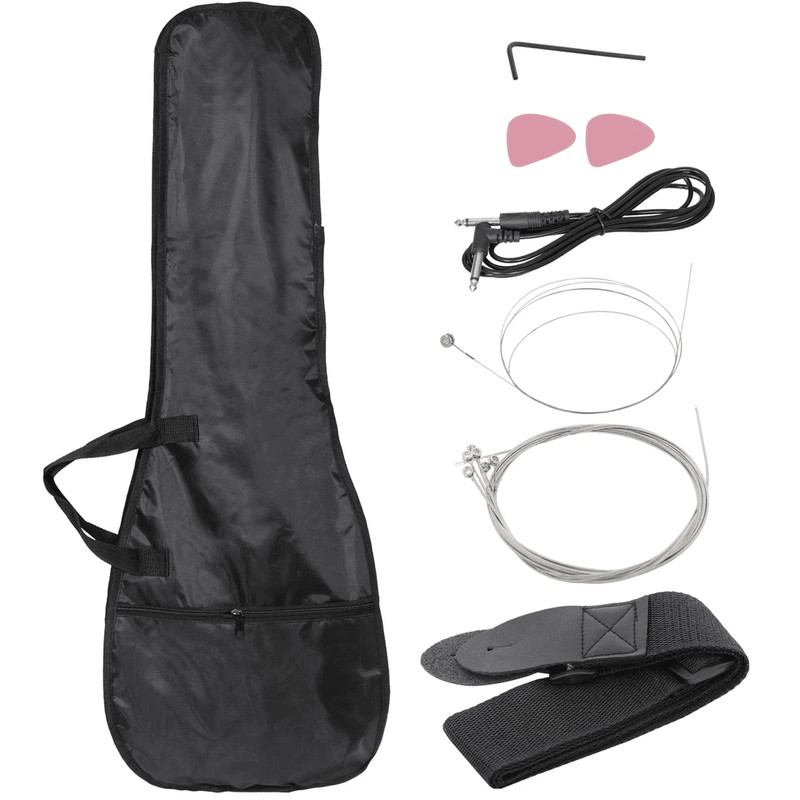 Pink Kids Electric Guitar Set With Amp Gig Bag Strap Picks Beginners Starter Kit For Young Musicia 18