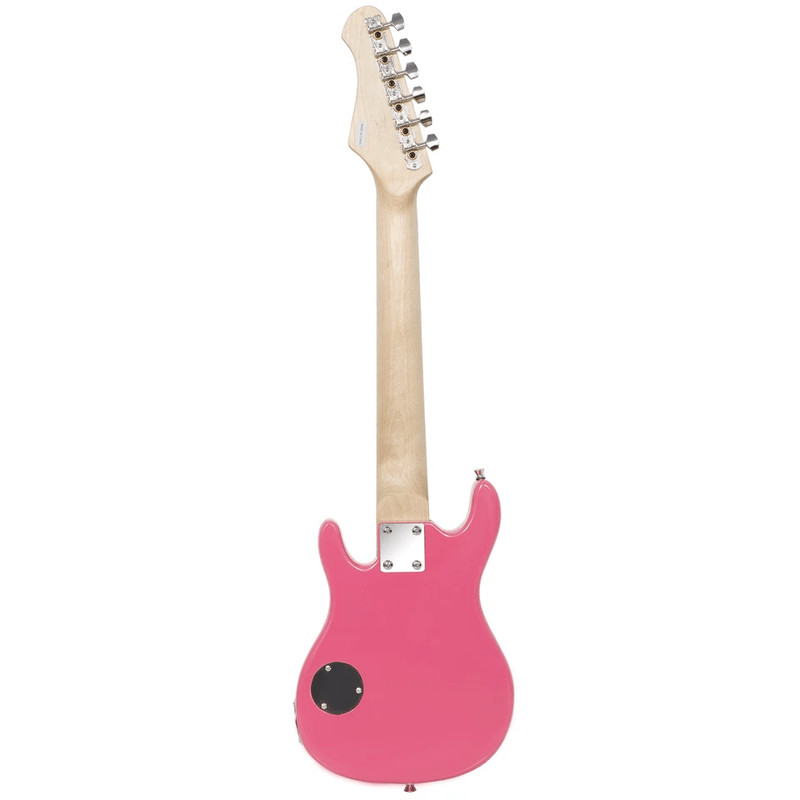 Pink Kids Electric Guitar Set With Amp Gig Bag Strap Picks Beginners Starter Kit For Young Musicia 4