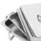 Stainless Steel Chafing Dish Buffet Set With Water Pan  Fuel Holder Full Size Catering Chafer For P 2