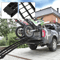 Pair Of 10ft Folding Aluminum Arch ATV Ramps  Lightweight Portable 1200 Lbs Capacity 1