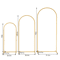 Gold Metal Arch Backdrop Stand Wedding Party Event Decoration 5