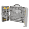 205 PCS Tool Set Mechanics Tool Kit With Wrenches Sockets Hand Tools In Grey Case Home Garage Car 5