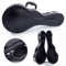 Glarry FStyle Mandolin Case Microgroove Pattern HighClass Leather Black Hardshell Protection 0