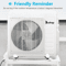 Tri Zone WiFi Mini Split Air Conditioner Heat Pump 3 Zone Ductless Inverter AC System With Install 4