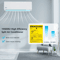Tri Zone WiFi Mini Split Air Conditioner Heat Pump 3 Zone Ductless Inverter AC System With Install 9