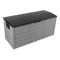 Garden Storage Box With Wheels Black Outdoor Tool Chest Cushion Organizer 2