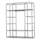Portable Closet Wardrobe Organizer With Shelves Clothes Pants Rack Storage Solution 2