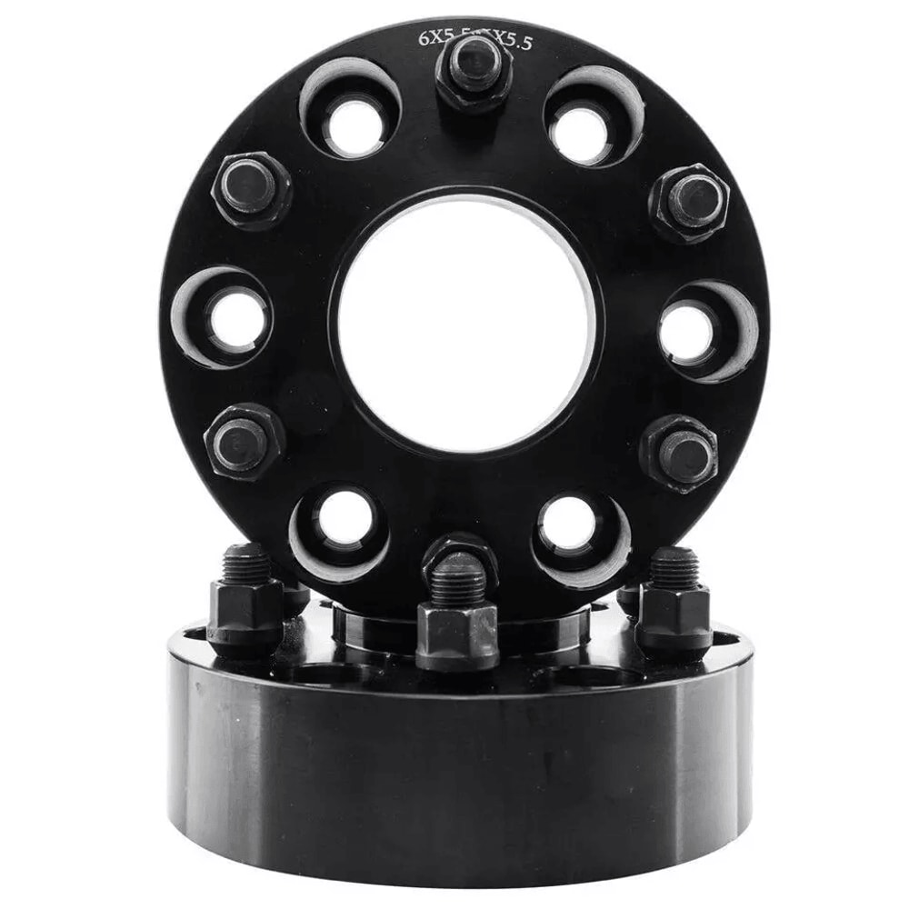 Hub Centric 2 Wheel Spacers Adapters For Chevy Silverado 1500 781mm Bore Studs Aluminum 0