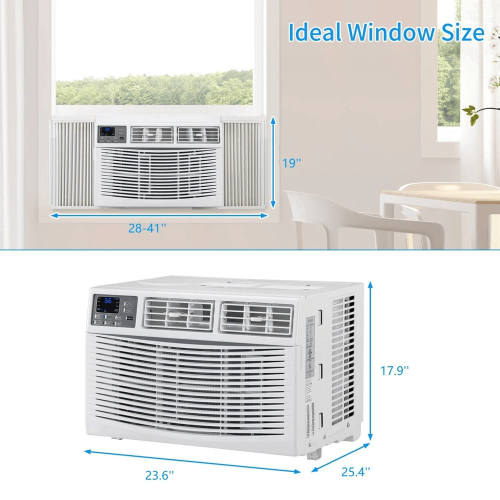 Window Air Conditioner With Remote WiFi Smart Cooling For Rooms 5