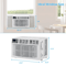 Window Air Conditioner With Remote WiFi Smart Cooling For Rooms 5