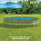 Intex Round Easy Set Blue Solar Cover For Swimming Pools Pool Cover 7