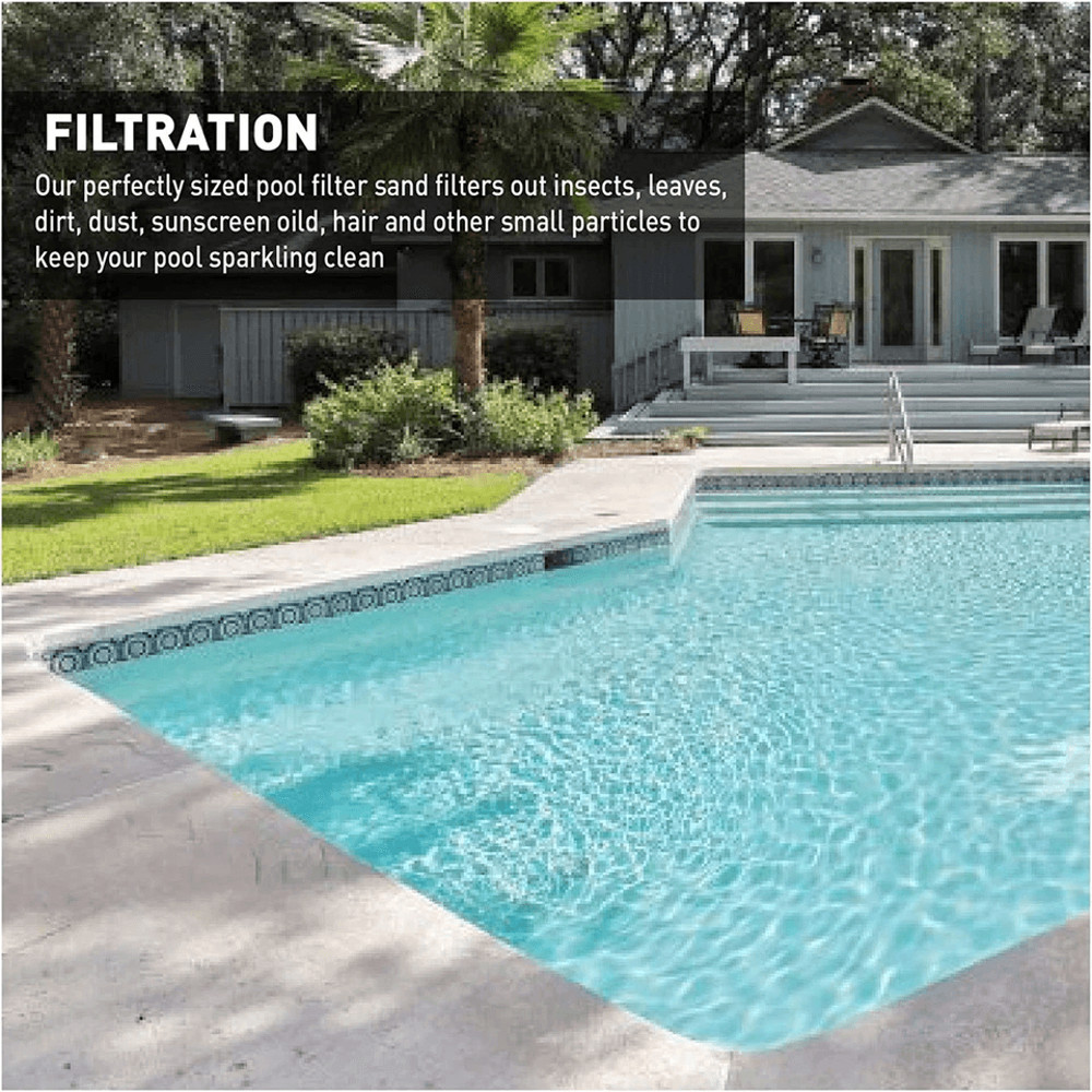 Palmetto Filter Sand For Residential And Commercial Pool Sand Filters Premium Grade Natural Pool Fi 3