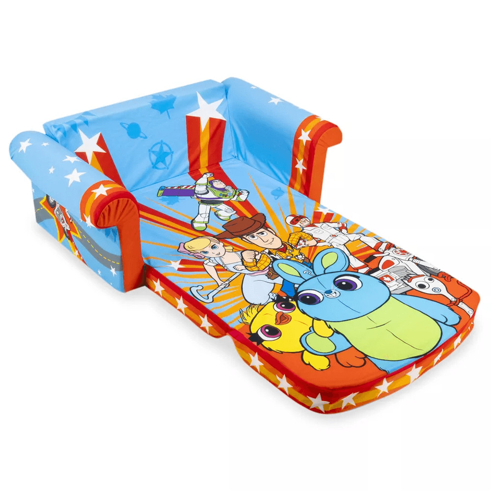 Toy Story Marshmallow Furniture Kids Flip Open Foam Sofa Bed Toddler Couch  Sleeper Compressed  Por 2