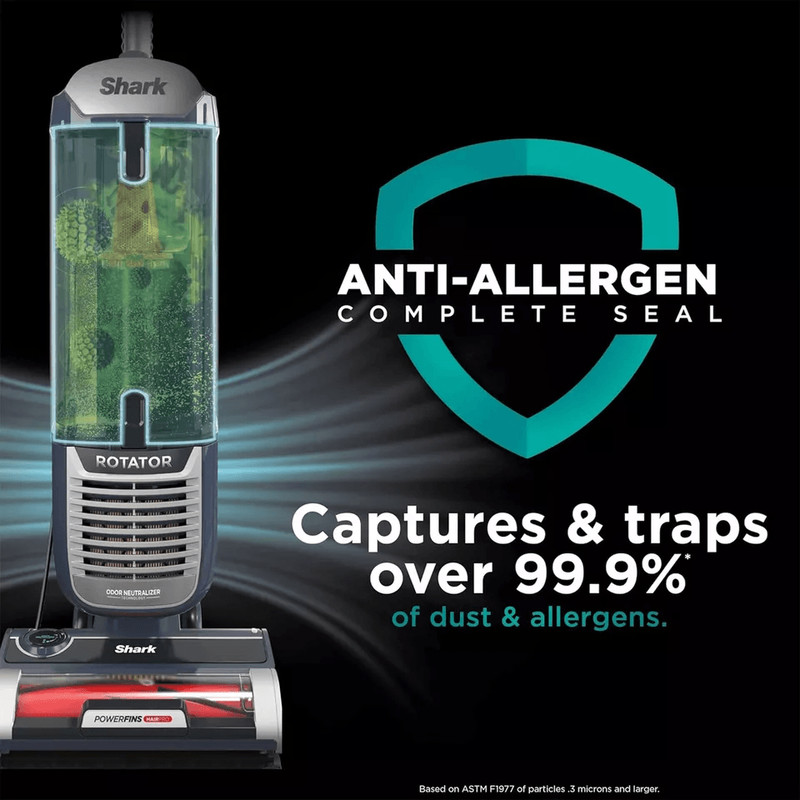 Shark Rotator Vacuum Cleaner For Pet Hair Powerful Upright LiftAway Bagless Vacuum Lightweight With 1