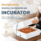 White Digital Air Incubator By Farm Innovators Automatic Egg Turner Egg Hatch LED Display  Candler  2