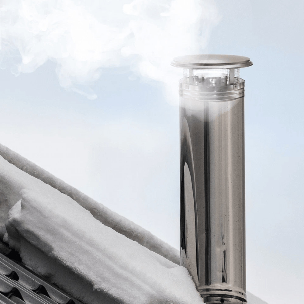 Stainless Steel Round Chimney Cap Durable Outdoor Vent Cover 2